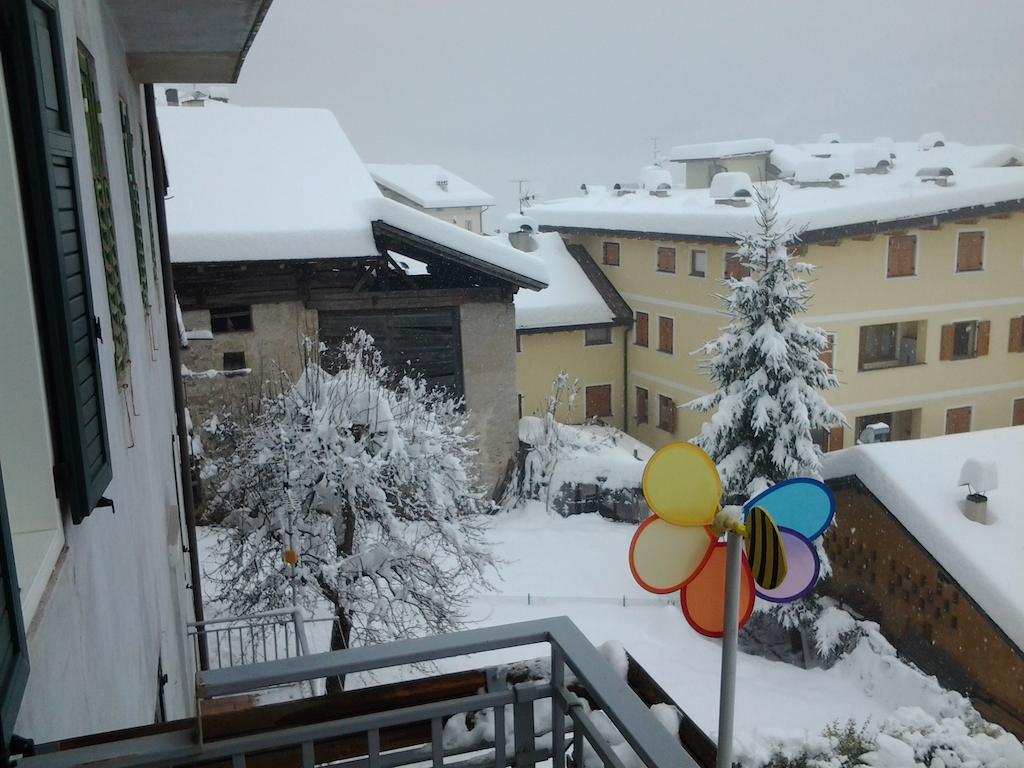 Ferienwohnung Casa Sartori Teser im Fleimtal Exterior foto